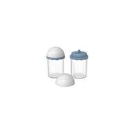 BIESSE Pin-Up Dosaformaggio con Coperchio Salvafreschezza, Azzurro, 8.5 x 8.5 x 13.5 cm