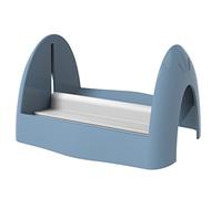 biesse Pin-Up Portatovaglioli con Pressino, Azzurro, 22 x 18 x 13 cm