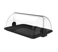 Biesse Vetrinetta Polybox, Con Apertura Doppia, nero, 46,5x31,5x19,5 cm