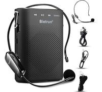 Bietrun TS-230, amplificatore vocale portatile ricaricabile wireless con microfo