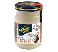 Biffi - Crema al Tartufo, Salsa con Tartufo Nero Scorzone 1%, 190g, Senza Glutine