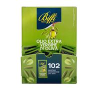 Biffi Olio Extra Vergine di Oliva Monodose, 102 Bustine Monoporzione da 10ml