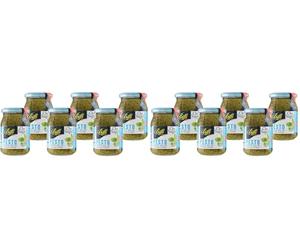 Biffi - Pesto Senz'aglio con Basilico Genovese DOP - Multipack (6x190g) (Confezione da 2)