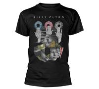Biffy Clyro 'Hands' (Nero) Maglietta - NUOVO E UFFICIALE