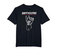 Biffy Clyro Mon The Biff Black Maglietta, Uomo Taglie Grandi, Nero, 6X Tall