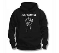 Biffy Clyro Mon The Biff Ufficiale Felpa con Cappuccio (Large)