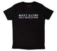 Biffy Clyro Only Revolutions autorizzato Uomo maglietta