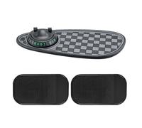 BIFHIG 1 Multi-Funzione di Supporto del Telefono Mobile Pad E 2 Tappetini Antiscivolo, Silicone Supporto del Telefono Mobile Pad, Auto Pad di Stoccaggio, Strumento Pannello di Stoccaggio Accessori.