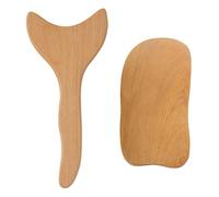 BIFHIG 1 Pezzo di Bordo di Massaggio A Forma di Y E 1 Pezzo di Gua Sha Tablet, Manuale Massaggiatore, Portatile Gua Sha Strumento, Relax Accessori Ausiliari.