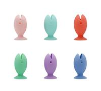 BIFHIG 1 Set di Ventose Spazzolino da Denti, Rastrelliere A Forma di Animale, Ventose di Stoccaggio Senza Punzoni, Accessori di Lavaggio da Viaggio, Rack di Scarico di Stoccaggio.