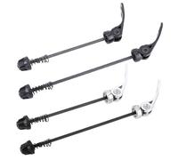 BIFHIG 2 Paia di Aste A Sgancio Rapido della Bicicletta, Dispositivi A Sgancio Rapido della Ruota Anteriore E Posteriore, Adatti per Mountain Bike E Bici da Strada.