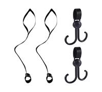 BIFHIG 2 Pezzi di Passeggino Cinghie da Polso, 2 Pezzi di Passeggino Ganci, Passeggino Antiscivolo Cinghie, Passeggino Accessori, Bambino di Stoccaggio Ganci, Moderno E Semplice Appeso.