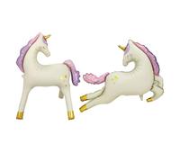 BIFHIG 2 Pezzi di Pony Pellicola di Alluminio Palloncini, 3D Palloncini Tridimensionali, Carino Palloncino Decorazioni, Giocattoli Gonfiabili per Bambini, Decorazioni Festa di Compleanno.