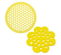 BIFHIG 2 Pezzi di Stazione di Acqua Potabile Dell'Ape, Isola Api Galleggianti, Produttore di Acqua Potabile Insetto, Strumento di Decorazione All'Aperto.