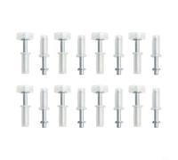 Bifold Door per pivot per top Guide Wheel Kit Steel Bifold Door(8PCS) | Steel per top per pivot, plastic guide wheel, per easy install, spring-loaded design, fits standard holes