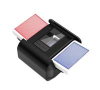 BIFTU Shuffler automatico di carte con doppia modalità, ricaricabile 1-2 Deck Low Noise Operation Card Shuffler per Poker, UNO, Blackjack, Skip-Bo, Phase 10 e altro