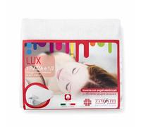 Bifulco x Zambaiti Coprimaterasso Art. LUX in Spugna Jacquard 100% Cotone con Angoli Elasticizzati Made in Italy - Singolo, Una Piazza e Mezza e Matrimoniale (Una piazza e mezza)