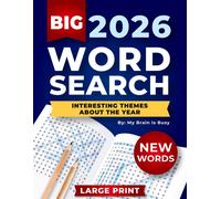 BIG 4000 New Words Word Search for Adults: 100+ Large Print Puzzles with Interes