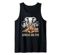 Big 5 Wildlife Sudafrica Safari I Big Five dell'Africa Canotta