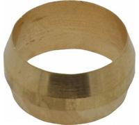 Big A 3-16092 Diametro Esterno 3/4" Manicotto Compressione Ottone Lotto Di 5 Pz