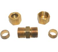 Big A Service Line 3-16250 Ottone Maschile Connettore Kit Montaggio 5/16 " Di 5