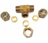 Big A Service Line 3-164920 Ottone Tubo, Tee Kit Montaggio 3/4 " x 3/4 X