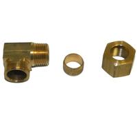 Big A Service Line 3-16986 Ottone Tubo 90 Strada Gomito 1/2 " x 3/8 " Di 5 Pz