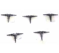 Big A Service Line 3-71600 Automotive Vuoto Tee Attillato 5/32 x 1/4 X 3/8 5 Pz