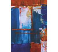 Big Abstract Art Dot Grid Notebook 7x10: Large Hardcover Journal for Bullet Journaling & Design