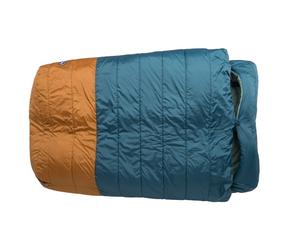 Big Agnes - Dream Island 20 - Sacco a pelo sintetico Double Wide Zip: Dual Tapestry /Brown