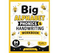 Big Alphabet Phonics & Handwriting Workbook: 84 Pages