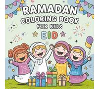 Big and Bold Ramadan Coloring Book: Simple Islamic Designs for Toddlers and Preschoolers - 50 Easy Illustrations with Extra Thick Lines for Small Hands and Alcohol Markers (8.5 x 8.5 Inch)