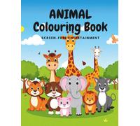 BIG Animal Coloring Book for Kids Age 2 & Up (8.5*11 inch): 32 Single-Sided Pages -HQ Illustrations 15+ sample Images -Premium Quality: Kids Party ... Supplies, Activity book for Kids and Toddlers