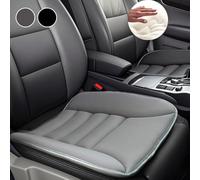 Big Ant Cuscino per auto, ortopedico per auto, colore grigio, in memory foam, per Mercedes, BMW, Audi, extra sottile e antiscivolo, 50 x 40 cm, per seggiolino auto, sedia da ufficio e tutte le sedie