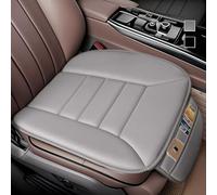 Big Ant - Cuscino per sedile auto, con nastri, cinghie di fissaggio e spazio di archiviazione, per auto, sedia da ufficio, giardino, bambini, genitori, colore grigio (10 x 10 x 4 cm, 480 g)