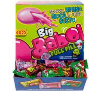 Big Babol Chewing Gum Box Formato Maxi 200 Pezzi Frutti Panna Fragola Watermelon