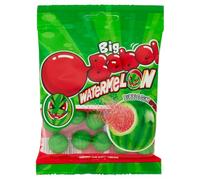Big Babol, Chewing Gum, Gusto Anguria, 1 Busta con Gomme da Masticare Morbide Ripiene, Senza Glutine, per un'Esplosione di Bontà e Divertimento da Condividere (Confezione da 6)