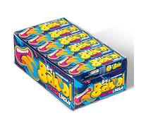 Big Babol Coloralingua Chewing Gum Morbido, Aroma Frutti Rossi, senza Glutine, Confezione da 24 Stick