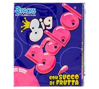 Big Babol, Gomma da Masticare, Tutti Frutti, 4 confezioni da 3 stick [12 stick]