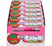 BIG BABOL PANNA E FRAGOLA CHEWING GUM MORBIDO CON SUCCO DI FRAGOLA 24 STICK PZ