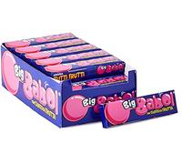 24 BLISTER DA 5 GOMME DA MASTICARE BIG BABOL BOX CHEWING GUM BUBBLE GUM