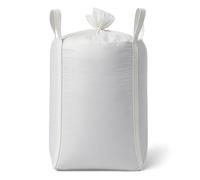 Big Bag Saccone 90x90x120 cm con liner interno - Polipropilene 100% portata 1000 Kg, 2 manici, bocca a caramella, fondo chiuso