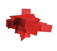 Big Bang Plafoniera/Applique Rossa