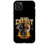 Big Bark Energy Funny Dog Meme Small Brain Moments Funny Dog Custodia per iPhone 11 Pro Max