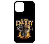 Big Bark Energy Funny Dog Meme Small Brain Moments Funny Dog Custodia per iPhone 12 mini