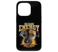Big Bark Energy Funny Dog Meme Small Brain Moments Funny Dog Custodia per iPhone 13 Pro