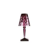 Kartell Big Battery Lampada da tavolo LED, prugna , Vendita di giacenze, Merce nuova, Imballaggio originale
