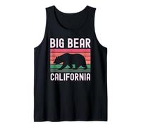 Big Bear California Lake Village Sci Neve SoCal Camping Rosa Canotta