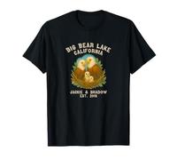 Big Bear Lake California Eagles Jackie e Shadow Maglietta