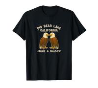 Big Bear Lake California Eagles Jackie e Shadow Maglietta